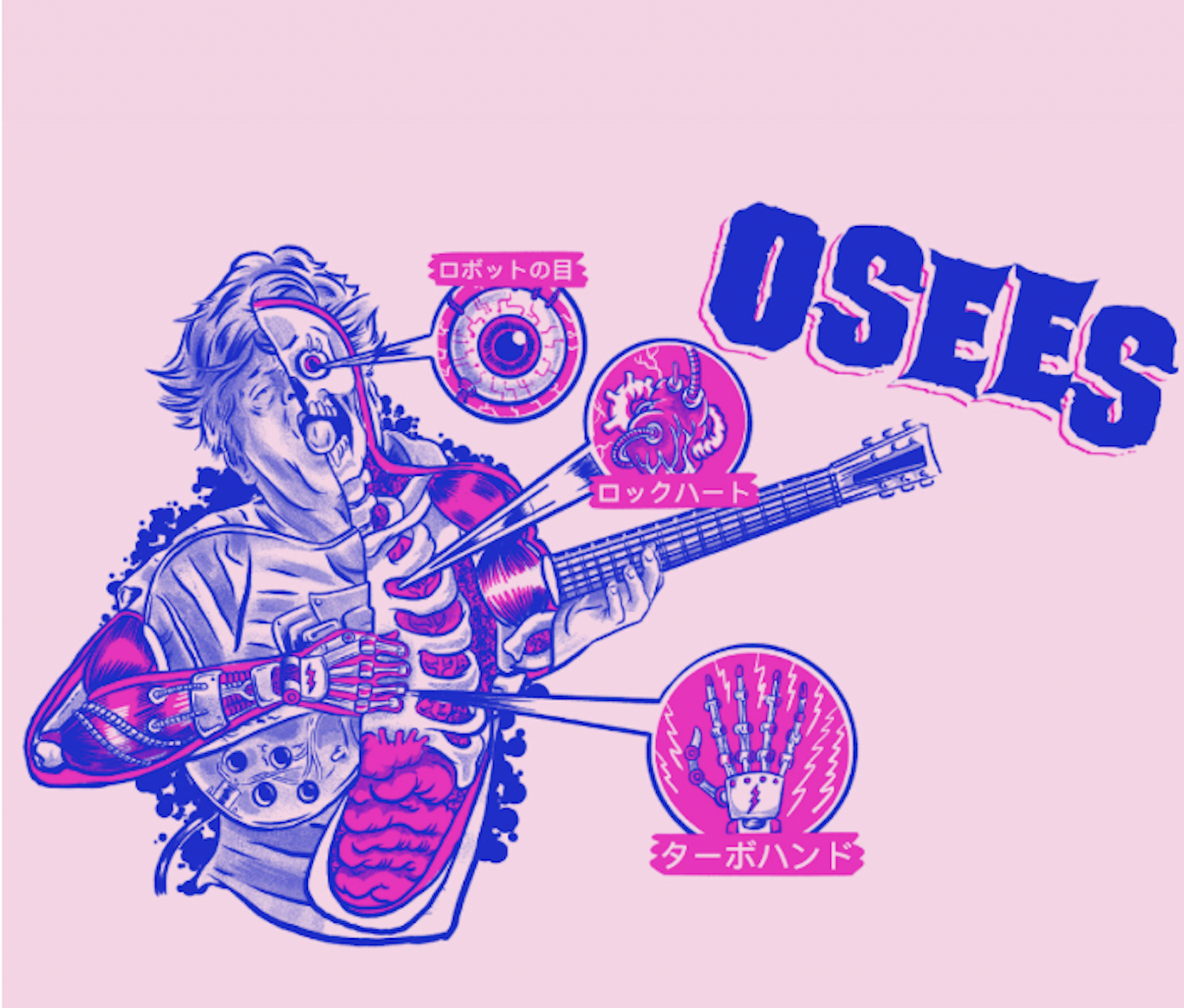 Osees 2026 tour poster